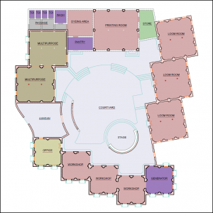 Layout Plan of Kaya Kalp